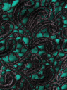 Трикотажная блузка oodji для женщины (зеленый), 21311030/45099/6D29L