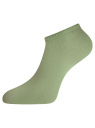 Комплект укороченных носков (3 пары) oodji для женщины (разноцветный), 57102433T3/47469/155