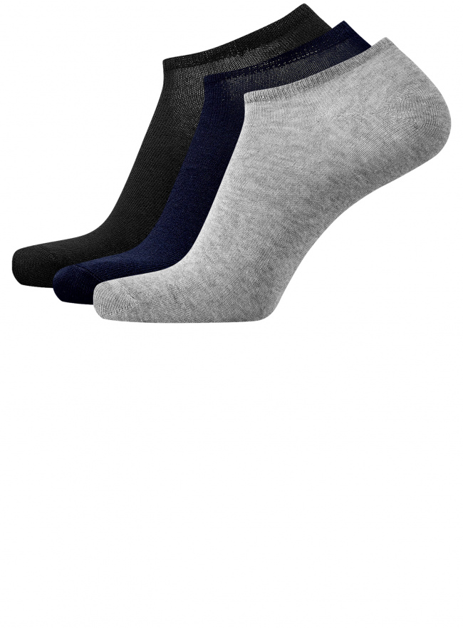 Комплект из трех пар носков oodji для мужчины (разноцветный), 7B231000T3/47469/1902N