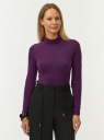 Водолазка базовая из хлопка oodji для Женщины (фиолетовый) Водолазка базовая из хлопка oodji для Женщины (фиолетовый), 15E17001/46147/8800N