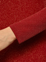 Платье обтягивающее из блестящей ткани oodji для женщины (красный), 14000165-1/46124/4500X