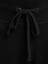 Брюки на завязках с принтом oodji для Женщины (черный), 16700030-26/19014N/2910P