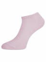 Комплект укороченных носков (3 пары) oodji для женщины (разноцветный), 57102433T3/47469/155