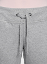 Комплект трикотажных брюк (2 пары) oodji для женщины (серый), 16700030-15T2/47906/2300M