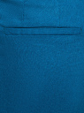Брюки льняные со стрелками oodji для женщины (синий), 11706209B/16009/7501N