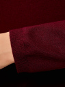 Платье вязаное базовое oodji для женщины (красный), 73912217-3B/45647/4903N