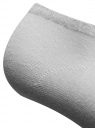 Комплект укороченных носков (6 пар) oodji для женщины (серый), 57102433T6/47469/2000N