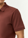 Поло из ткани пике oodji для Мужчины (красный) Поло из ткани пике oodji для Мужчины (красный), 5B422001M/44032N/4901N