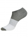 Комплект укороченных носков (3 пары) oodji для Мужчины (разноцветный), 7B211000T3/47469/2