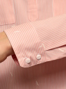Рубашка принтованная с карманами oodji для Женщина (розовый), 13K03002-2B/45202/4110S