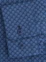 Сорочка верхняя мужская oodji для Мужчины (синий), 3L110157M/19370N/7570G