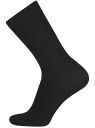 Комплект высоких носков (3 пары) oodji для мужчины (черный), 7B233001T3/47469/2900N