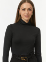 Водолазка базовая облегающая oodji для Женщины (черный) Водолазка базовая облегающая oodji для Женщины (черный), 15E11001-3B/45297/2900N