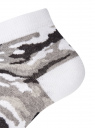 Комплект из трех пар укороченных носков oodji для женщины (разноцветный), 57102418T3/47469/26