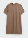 Платье трикотажное с коротким рукавом oodji для Женщины (коричневый) Платье трикотажное с коротким рукавом oodji для Женщины (коричневый), 14011103/50329/3700N
