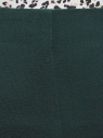 Брюки зауженные с молнией на боку oodji для женщины (зеленый), 21700199-2B/31291/6C00N
