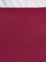 Юбка мини из ткани пике oodji для Женщины (красный), 14101112-1/49249/4979B