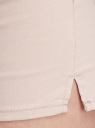 Шорты джинсовые цветные oodji для женщины (бежевый), 12807100/45068/4B00W