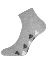 Комплект укороченных носков (6 пар) oodji для женщины (разноцветный), 57102418T6/47469/41