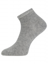 Комплект укороченных носков (10 пар) oodji для женщины (разноцветный), 57102418T10/47469/17