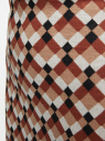 Юбка мини с жаккардовым принтом oodji для Женщины (коричневый), 14102022/51068/1235R