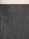 Юбка короткая с карманами oodji для женщины (серый), 11605056-2/22124/2539C