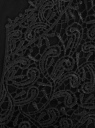 Трикотажная блузка oodji для женщины (черный), 21311030/45099/2900L