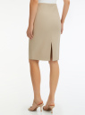 Юбка-карандаш из искусственной замши oodji для Женщины (бежевый) Юбка-карандаш из искусственной замши oodji для Женщины (бежевый), 18H01017/47301/2001N