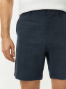 Шорты из смесового льна oodji для Мужчины (синий) Шорты из смесового льна oodji для Мужчины (синий), 2L600001M/51349/7579C