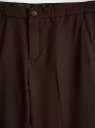 Брюки слим базовые oodji для Мужчины (коричневый), 2B210032M-3/48331N/3900O