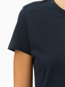 Футболка базовая хлопковая oodji для Женщины (синий) Футболка базовая хлопковая oodji для Женщины (синий), 14701143/44135N/7900N