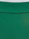 Брюки базовые зауженные oodji для женщины (зеленый), 11707099-1B/42250/6E00N