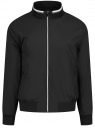 Куртка-бомбер утепленная oodji для Мужчина (черный), 1L524003M/44334N/2900N
