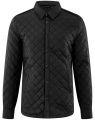 Куртка стеганая на кнопках oodji для Мужчина (черный), 1L111016M/44335N/2900N