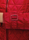 Куртка стеганая с воротником-стойкой oodji для Женщины (красный), 28304006/43618/4500N