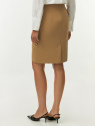 Юбка базовая прямая oodji для Женщины (бежевый) Юбка базовая прямая oodji для Женщины (бежевый), 21611105-5B/18600/3502N