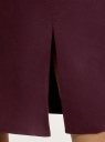 Юбка-карандаш из искусственной замши oodji для Женщина (фиолетовый), 18H01009/47301/8800N
