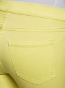 Джинсы-легинсы на эластичном поясе oodji для женщины (желтый), 12104043-7B/46261/6700W