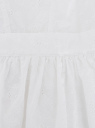 Платье женское oodji для женщины (белый), 11900192/42854/1200N