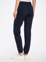 Комплект трикотажных брюк (2 пары) oodji для женщины (синий), 16700030-15T2/46173/7900N