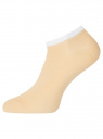 Комплект из трех пар укороченных носков oodji для женщины (разноцветный), 57102433T3/47469/113