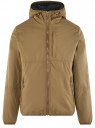 Куртка базовая с капюшоном oodji для Мужчины (коричневый), 1L512013M/44334N/3500N