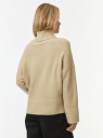 Свитер свободного силуэта oodji для Женщины (бежевый) Свитер свободного силуэта oodji для Женщины (бежевый), 64407165/52159/3302M