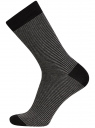 Комплект высоких носков (3 пары) oodji для мужчины (разноцветный), 7B233001T3/47469/45