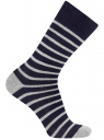 Комплект высоких носков (3 пары) oodji для мужчины (синий), 7B233001T3/47469/1906O