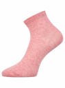 Комплект укороченных носков (3 пары) oodji для Женщины (разноцветный), 57102418T3/47469/58