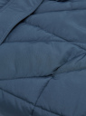 Жилет стеганый с капюшоном oodji для Женщины (синий) Жилет стеганый с капюшоном oodji для Женщины (синий), 19400016-3B/48931/7423B