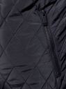 Куртка комбинированная с воротником-стойкой oodji для мужчины (синий), 1L111022M/46728N/7979B