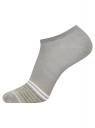Комплект носков (3 пары) oodji для мужчины (серый), 7B231000T3/47469/24