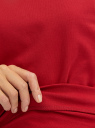 Свитшот хлопковый базовый oodji для Женщина (красный), 14808015B/46738N/4506N